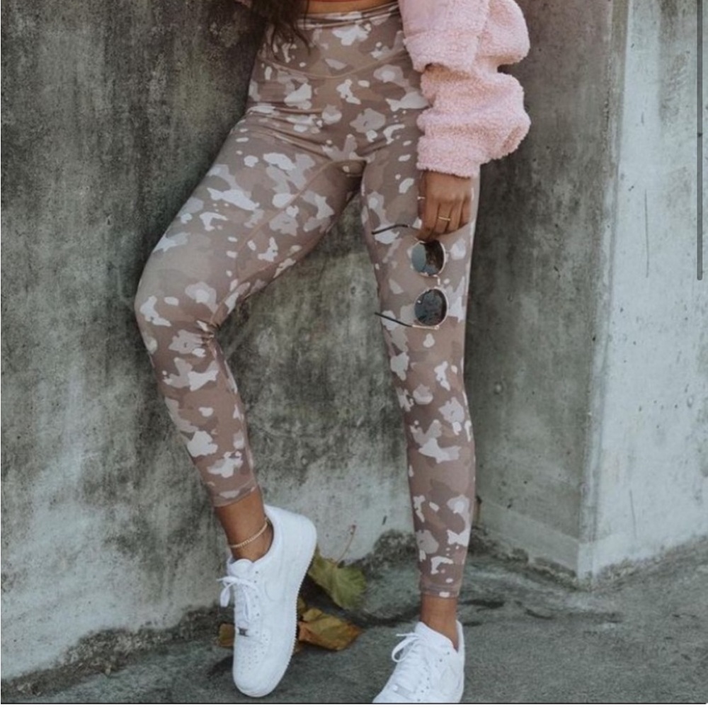 Balance Athletica Ascend Pant Desert Ridge Camo Print Leggings